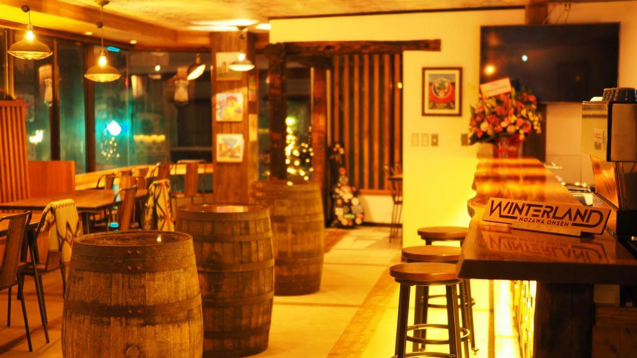 نوزاوا أونسن Winterland Lodge & Taproom المظهر الخارجي الصورة